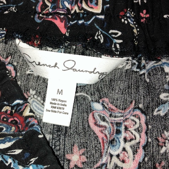 French Laundry Wide Leg Boho Pants - Picture 2 of 2